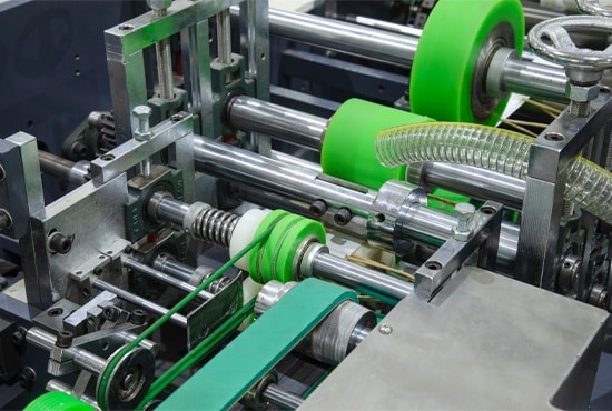 handle converying unit of twisted handle pasting machine
